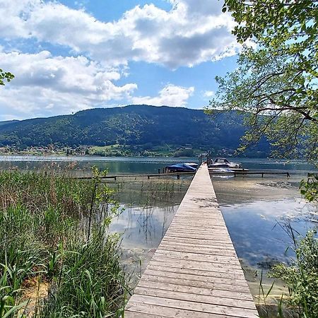 Kaspar Haus Kmb Seeblick Appartement Am Ossiacher See Mit Direktem Seezugang, Hallenbad Bodensdorf Εξωτερικό φωτογραφία