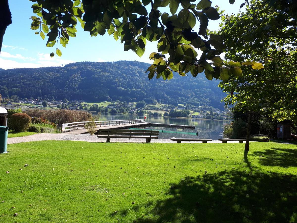 Kaspar Haus Kmb Seeblick Appartement Am Ossiacher See Mit Direktem Seezugang, Hallenbad Bodensdorf Εξωτερικό φωτογραφία