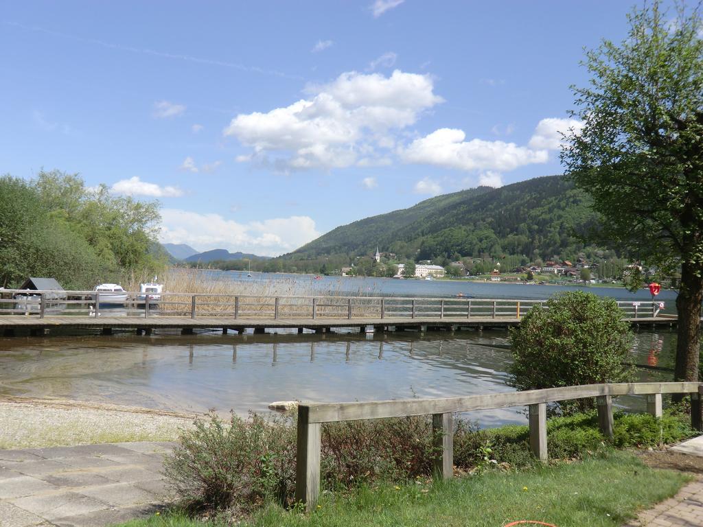 Kaspar Haus Kmb Seeblick Appartement Am Ossiacher See Mit Direktem Seezugang, Hallenbad Bodensdorf Εξωτερικό φωτογραφία
